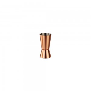 Μεζούρα ποτών Inox copper 1/2 oz 30/60 ml