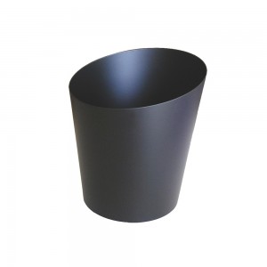 Σαμπανιέρα κοφτή 2πλή μαύρη 20x23,5 cm