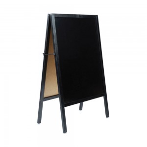 Πίνακας μαύρος διπλής όψης 55x110x2 cm (16 kg)