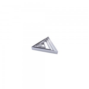 Τσέρκι τρίγωνο αλουμινίου 20 cm | 4 cm