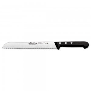 Μαχαίρι ψωμιού μαύρο, 20 cm