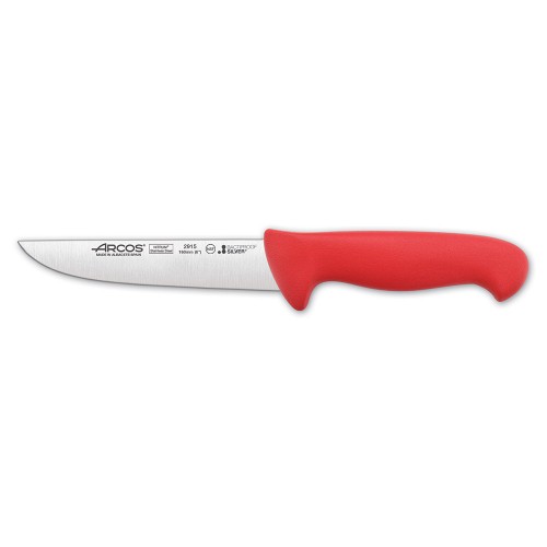 Μαχαίρι κρεάτος κόκκινο, 18 cm