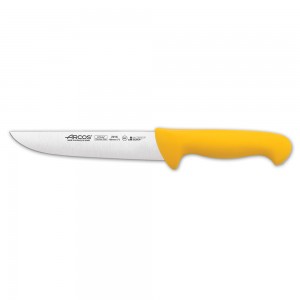 Μαχαίρι πουλερικών κίτρινο, 18 cm