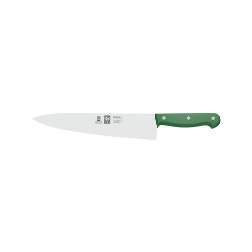 Μαχαίρι chef οδοντωτό πράσινο, 25 cm
