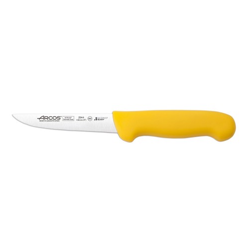 Μαχαίρι πουλερικών κίτρινο, 13 cm
