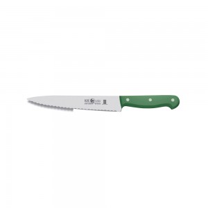 Μαχαίρι chef οδοντωτό πράσινο, 20 cm