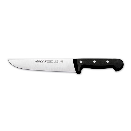 Μαχαίρι κρεάτος μαύρο, 17,5 cm
