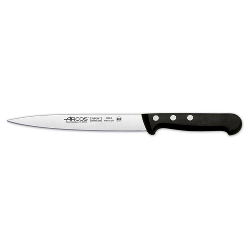 Μαχαίρι φιλέτου μαύρο, 17 cm