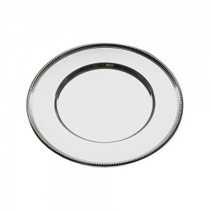 Δίσκος στρογγυλός, "πέρλα",inox 18/8 30,5 cm