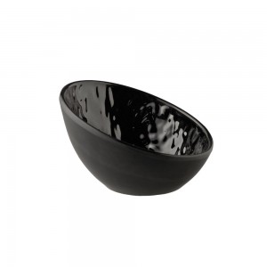 Μπολ μελαμίνης στρογγυλό, μαύρο, "Tao" 10,5x10 cm | 6,5/3 cm