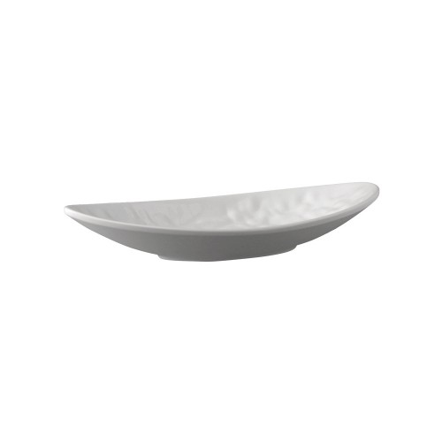 Μπολ μελαμίνης οβάλ, λευκό, "Tao" 30,5x17,5 cm | 5 cm