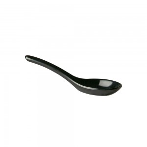 Κουτάλι amuse-bouche μελαμίνης, "Hong Kong" μαύρο 13x4,5 cm | 4,5 cm