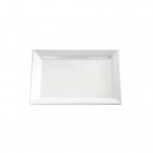 Πιατέλα μελαμίνης, λευκή "Pure Color" 31x10,5 cm | 2 cm