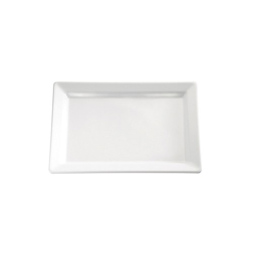 Πιατέλα μελαμίνης, λευκή "Pure Color" 53x18 cm | 3 cm