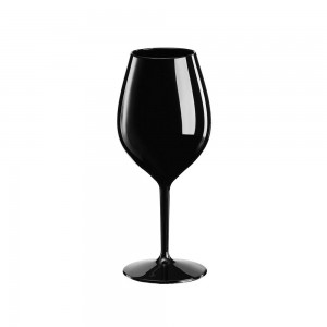 Ποτήρι άθραυστο Tritan κρασιού μαύρο 51 cl