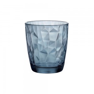 Ποτήρι Diamond ουίσκι "ocean blue" 39 cl