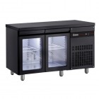 Ψυγείο Πάγκος Συντήρηση με 2 γυάλινες πόρτες 134cm (60)|  0°C +10°C | 134x60x87cm