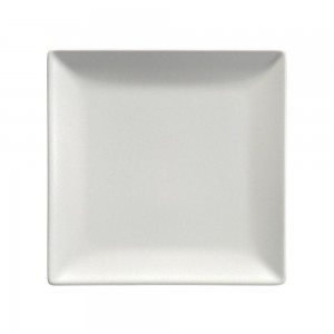 Πιάτο τετράγωνο λευκό Elite 24x24 cm 
